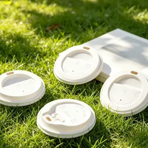 Clear Dome Smoothie Disposable Cup Lids thumbnail-2