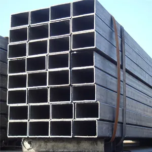 Gold Supplier Building Material Mill Black Steel Square Tube Carbon Steel Square Pipe/hollow Section thumbnail-3
