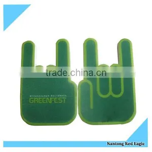 OEM Logo Color Printing Sports Fun Foam Hand/ 1 Foam Finger thumbnail-1