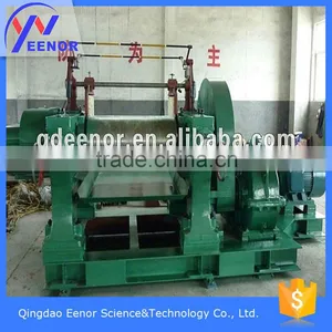 Two Roll Rubber Open Mixing Mill Rubber Mixing Machine thumbnail-1