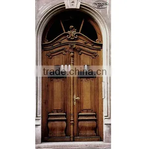 Unique Wooden Renaissance Carved Doors Reproduction thumbnail-1