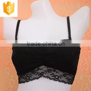 New Lady Sexy Thin Style Lace Full Cup Seamless Boost Enhancer Padded Push Up Lingerie Underwear Bra thumbnail-1