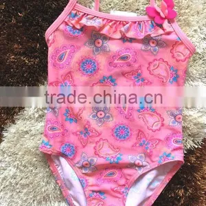 One Piece Colored Children Swimwear for Promotional,kids Swimsuit,baby Swimsuit ,girls Swimwear thumbnail-1