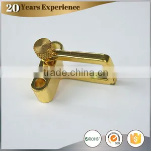 Zinc Alloy Gold Plating Precision Custom CNC Machining Parts thumbnail-1