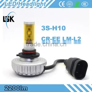 New Product!!! LANSEKO Efficient Heat Dissipation Design Light 12v 3s Auto Cr-ee Led Headlight Bulb, Long Lifespan Bulb thumbnail-1