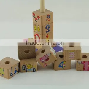 Wooden Intelligence Building Block Toys and Learning Toys for Baby thumbnail-1