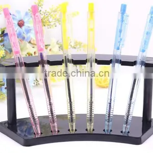A68 ANPHY 6 Pcs Ball Pen Rack Plastic PS Pen Shelf Display Holder thumbnail-1
