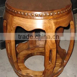 Antique Chinese Reproduction Furniture Stool thumbnail-1