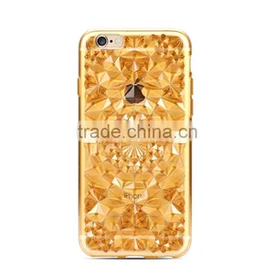Original Joyroom Luxury Flowers Shiny Diamond Crystal Case for IPhone 6 Soft Gel TPU Rubber Back Cover for IPhobne 6s MT-5800 thumbnail-2