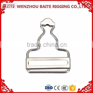 Hot Sale Steel Nickel Plated Carabiner Belt Buckle in Rigging Hardware China Manufacturer thumbnail-1
