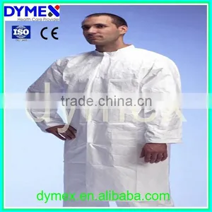 Non Woven Fabric Disposable Good Quality Lab Coats for Surgical thumbnail-2