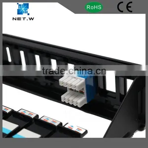 Cold Rolled Steel Cat6 Patch Panel With Bracket thumbnail-2