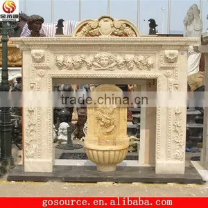 Artificial Marble Fireplace Mantel thumbnail-1