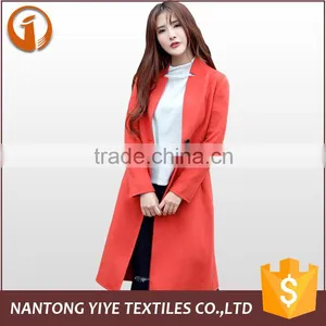 Factory Price 2016 Autumn Winter Fashion Ladies Woolen Coat With Best Price thumbnail-1