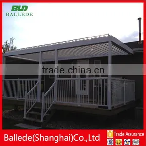 Prefabricated Aluminium Profile Louver Roof for Sunshade thumbnail-6