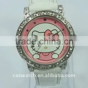 Lively Hello Kitty Pattern Jewelry Watch thumbnail-1