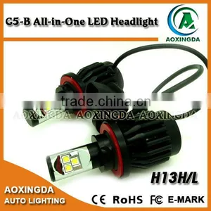 6000LM All in One LED Headlight 2015 Newest Model 80W H13 Hi/Lo Headlight Bulb thumbnail-1