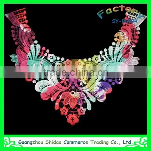 2016 Hot Sale Wholesale African Dubai 3D Flower Lace Fabric for Weeding Dress thumbnail-5