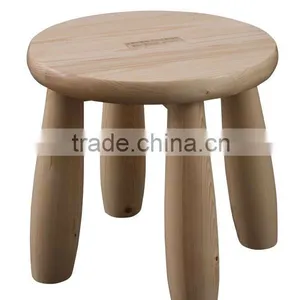 Wooden Kids Small Round Chair for Kingdergarten Children#SP-P010 thumbnail-3