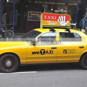 Taxi Top Led Display for Advertising With 3G 4G Wifi Control thumbnail-1