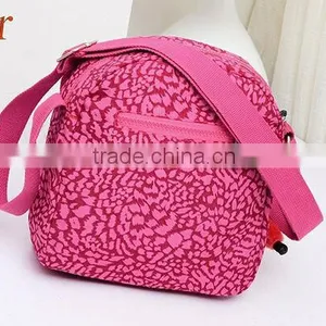 Wholesale Pink Cottton Fancy Cotton Shoulder Bags With Multi Pockets thumbnail-3