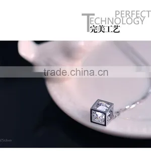 Infinite Costum 925 Sterling Silver Jewelry Real Silver Necklace Jewellery thumbnail-3