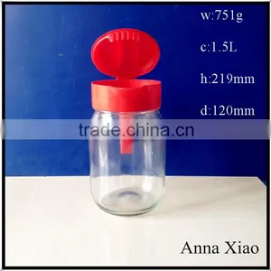 Factory Direct 1.5L Glass Water Pitchers on Sales thumbnail-4