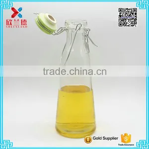 Wholesale 500ml Cone Shaped Glass Milk Bottle thumbnail-3
