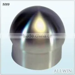 Stainless Steel Round Tube Arched End Cap thumbnail-2