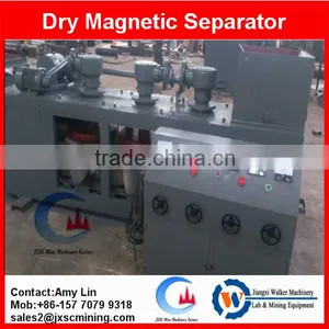 Coltan Ore Separation Machine Belt Type Dry Magnetic Separator With 3pcs Disc thumbnail-1