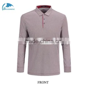 Men's Clothing Plover Case Lapel Sweater Long-sleeved T-shirt Men Leisure Cultivate One's Morality thumbnail-1