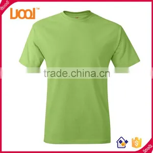 2016 New Style Fashion Classic Blank Dry Fit Short Sleeve Slim Fit Men Slub Cotton Plain no Brand T-shirt thumbnail-1