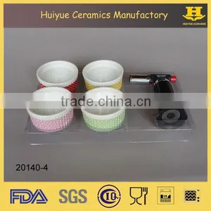 A Set of Ceramic Cake Ramekin thumbnail-4