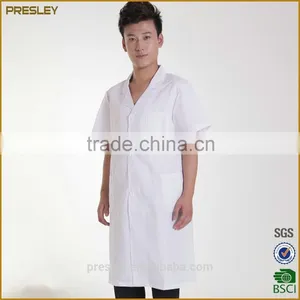 Cheap Price Doctor Uniforms or Lab Caot in 100% Cotton Comfortable Dirtproof thumbnail-3