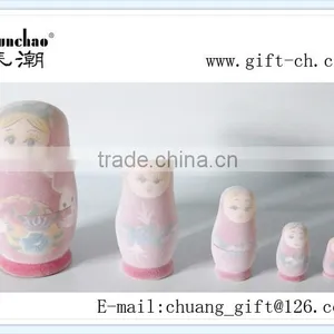 Wooden Russion Nesting Doll thumbnail-1