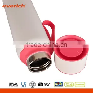 400ml Double Wall Stainless Steel Vacuum Flask For Girl thumbnail-3
