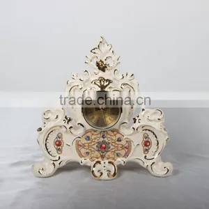 Porcelain Decorative Classic Luxury Desk Clock thumbnail-5