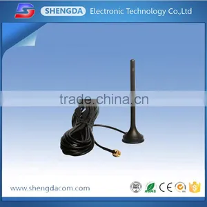 GSM/CDMA Quad-Band Mini Magnetic Antenna With RG174 Coxial Cable/Omni Directional Gsm Antenna thumbnail-1