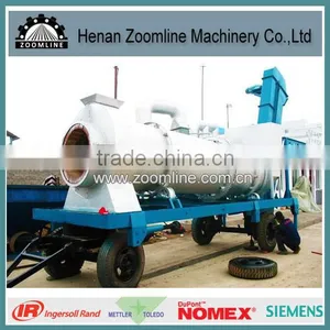 China Gold Supplier 60t/hr Mobile Asphalt Drum Mix Plant Price thumbnail-3