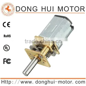 12mm Micro Gear Motor N20 Motor Gear 10 Rpm Gearboxes Worm Gear thumbnail-1