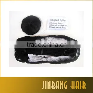 Natural Hair Extensions Black Color Femi 28PCS Human Hair Weave Short Hair Weaving thumbnail-3