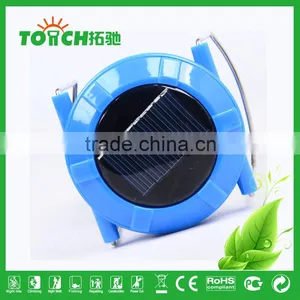 Blue Color Solar Lantern Outdoor Hiking Camping Light Multi Charge LED Lantern Lamp for Car Repairing thumbnail-4