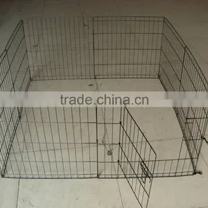 China Indoor Outdoor Cheap Portable Wire Metal Rabbit Enclosure Hutch thumbnail-4