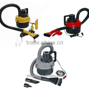 (WIN-602) Portable 12V Wet & Dry Canister Car Vacuum Cleaner Hose Inflation Pump DC Plug thumbnail-5