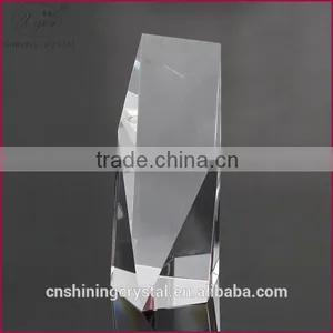 3D Lasered Crystal Blank Block thumbnail-1