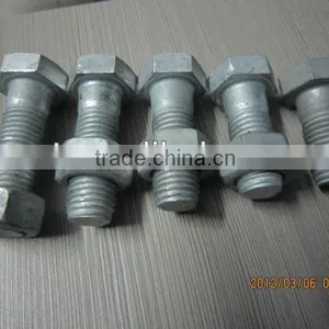 High Strength Bolts and Nuts Rules of Metric Measurement by DIN 933, 931 A325 With Three Radial Lines. thumbnail-4