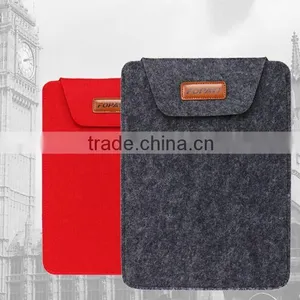 Factory Customized Wool Felt Material Case for IPad Bag Pro thumbnail-1