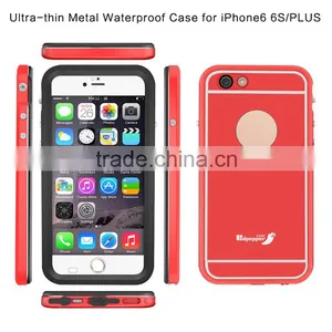 Waterproof Gorilla Glass Aluminum Metal Case for Iphone 6 Plus, 6S thumbnail-1