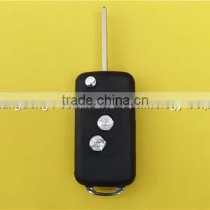 Factory Manufacturer For Remote Key Cover 2 Button Flip Car Key Peugeot 407 Blade Cover thumbnail-2