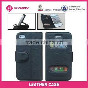 Wholesale for Iphone 4 PU Leather Filp Case thumbnail-1
